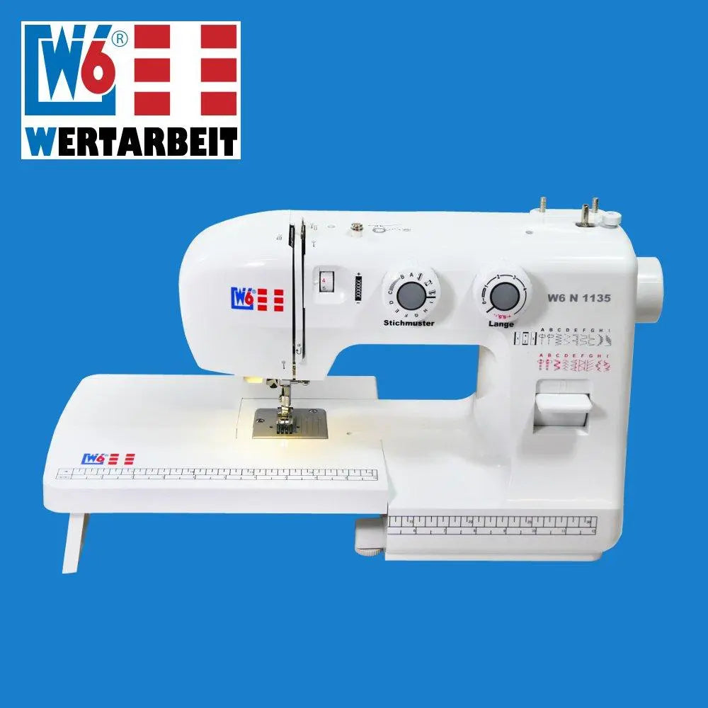 W6 Nähmaschinen Anschiebetisch für W6 N 1135