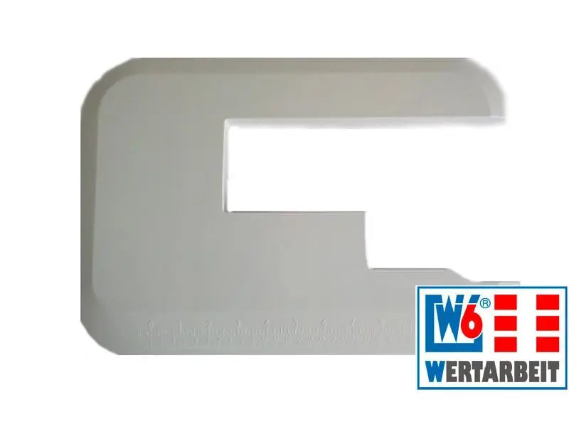 W6 Nähmaschinen Anschiebetisch für W6 N 1800, W6 N 1615, W6 N 1233/61, W6 N 1235/612