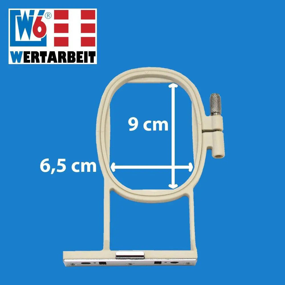 W6 Nähmaschinen Stickrahmen 4 x 5 cm