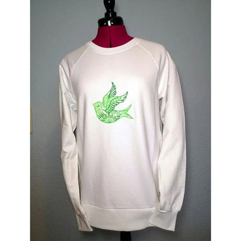 Sweatshirt mit Stick-Applikation