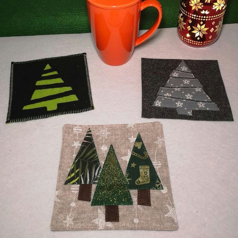 Mug Rugs Weihnachten