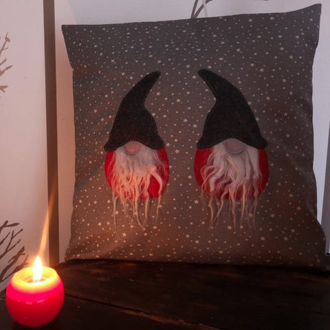 Weihnachts-Wichtel-Kissen