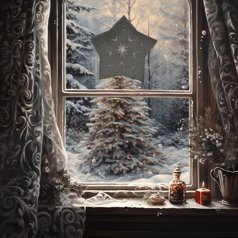 Papiersterne Weihnachten