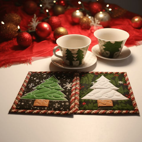 Mug Rugs Weihnachten