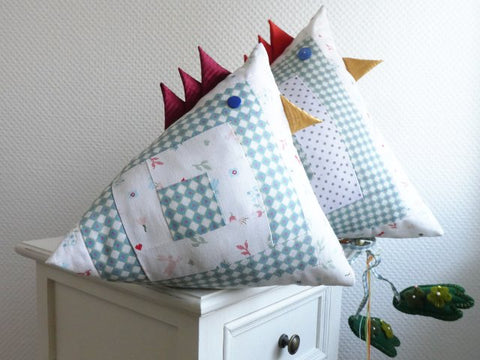 Quilt - Patchwork Deko Huhn