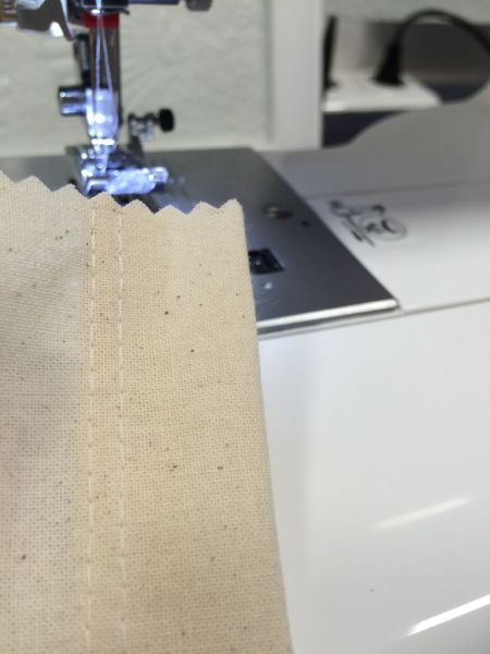 Ein perfekter Gradstich