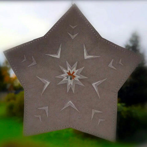 Papiersterne Weihnachten
