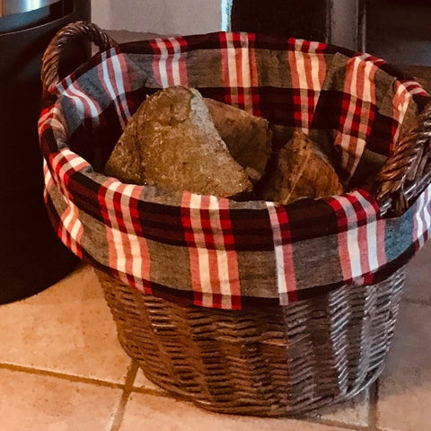 Innenfutter für Holzkorb