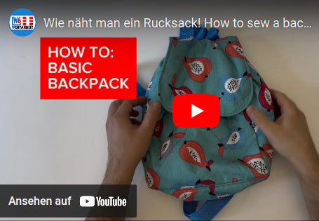 Wie näht man ein Rucksack? Ganz einfach!
