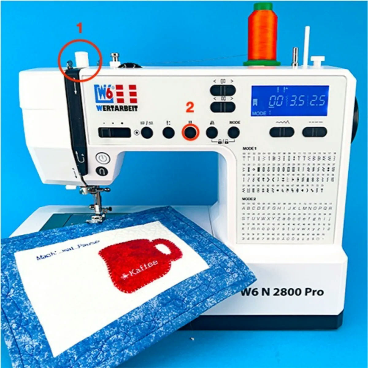 W6 Nähmaschine N 2800 Pro