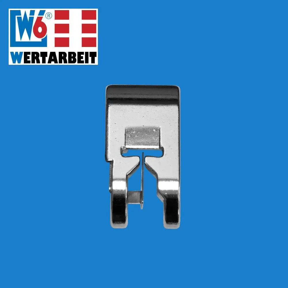W6 Nähmaschinen Patchworkfuß / Nahtschattenfuß / Absteppkantenfuß