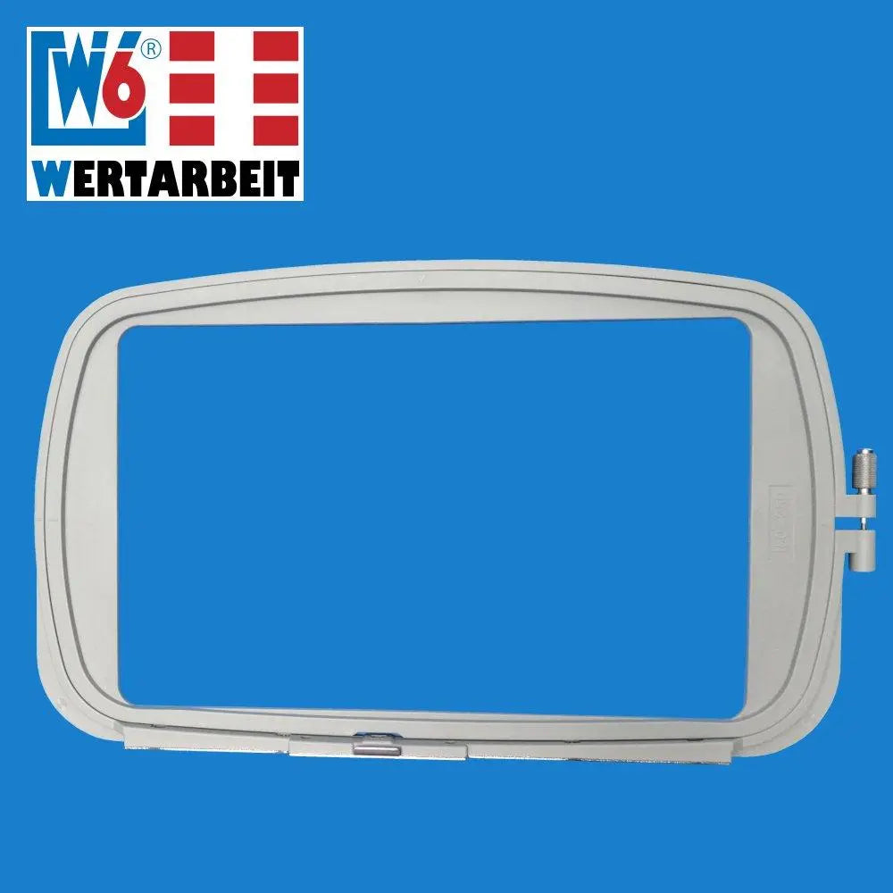 W6 Nähmaschinen Stickrahmen 15 x 25 cm