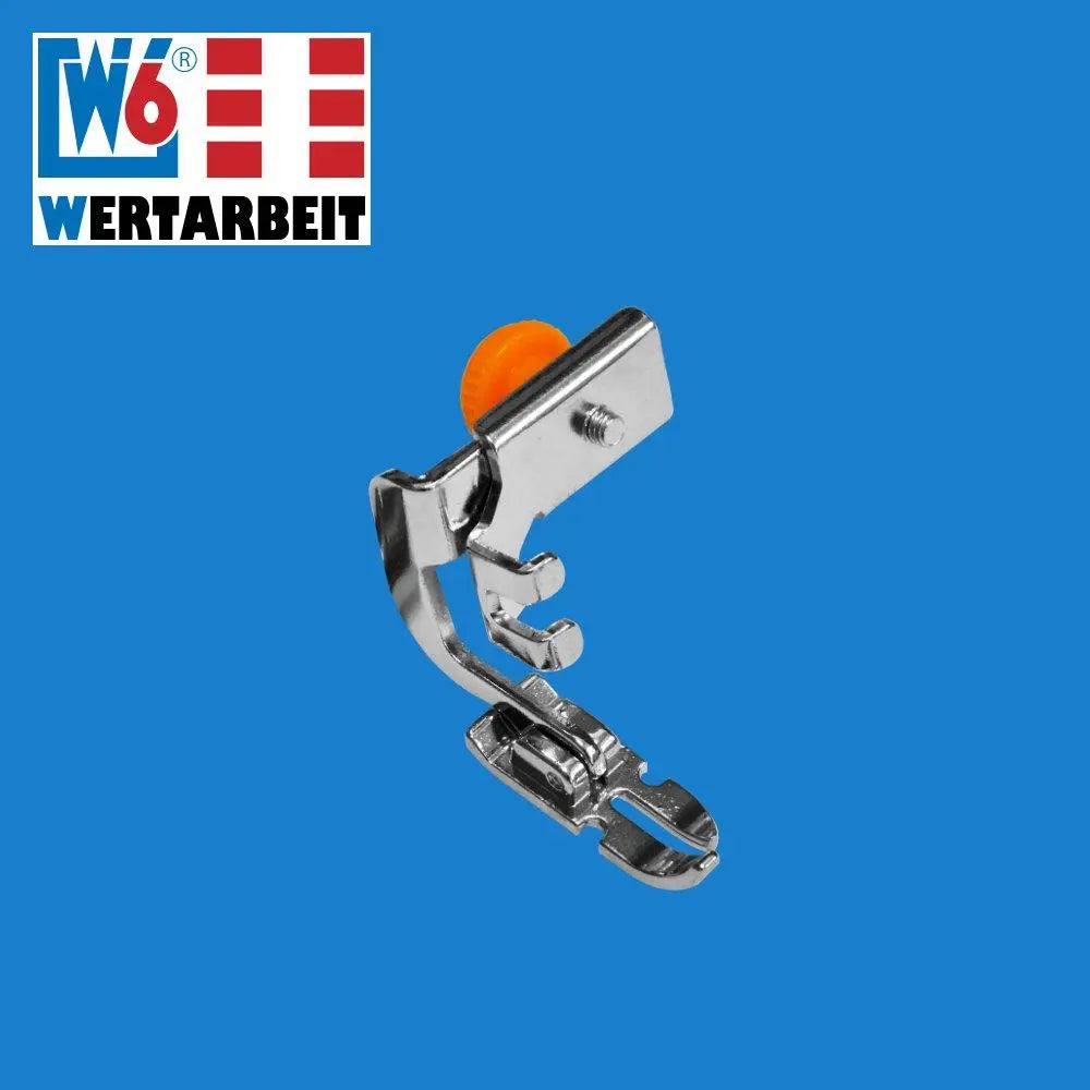 W6 Nähmaschinen Reißverschlussfuß / Paspelfuß