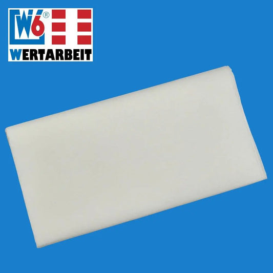 W6 Nähmaschinen Stickvlies weiß, mittelschwer und fest