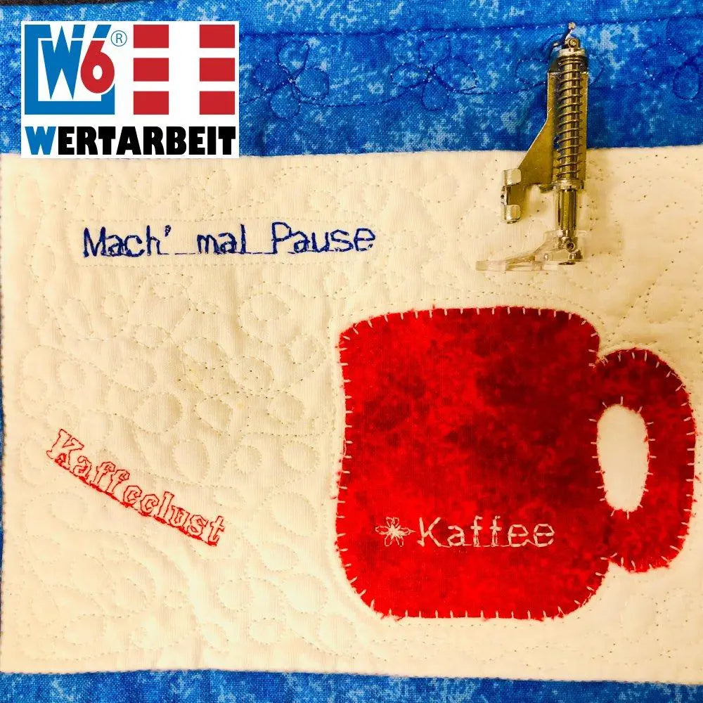 W6 Nähmaschinen Stick- Stopf- und Freihandquiltfuß