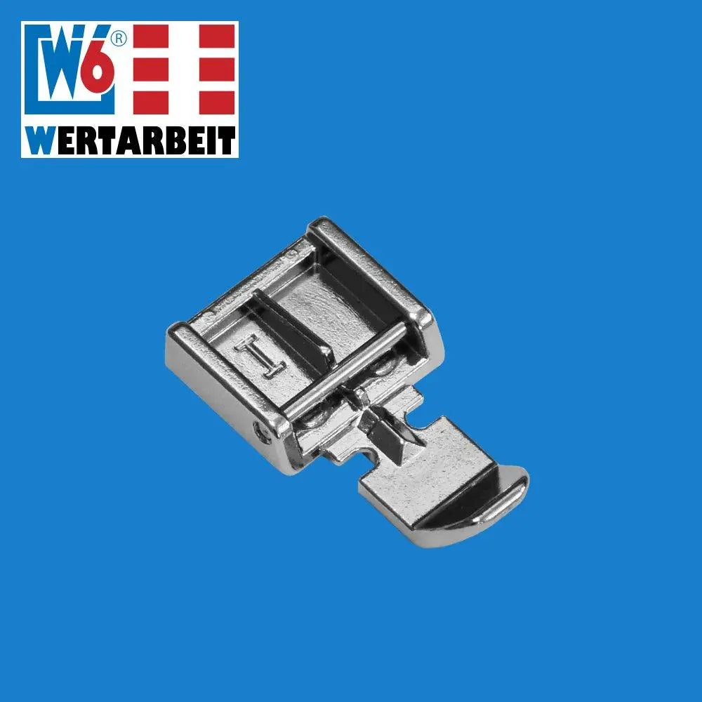 W6 Nähmaschinen Snap-On Reißverschlussfuß