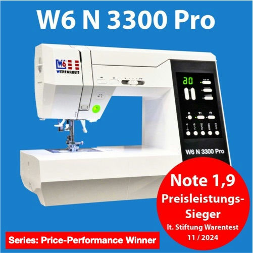W6 Nähmaschine N 3300 Pro
