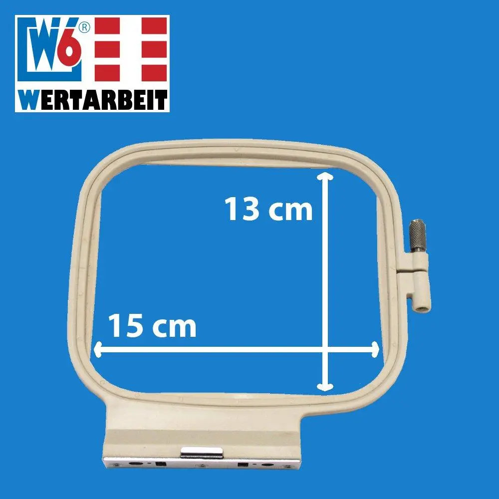W6 Nähmaschinen Stickrahmen 10 x 10 cm