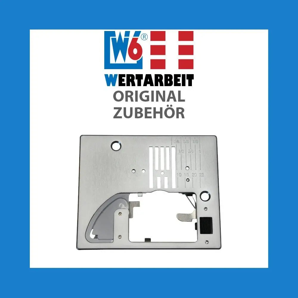 W6 Nähmaschinen Gradstich-Stichplatte W6 N 9500 Pro / 9500C QPL