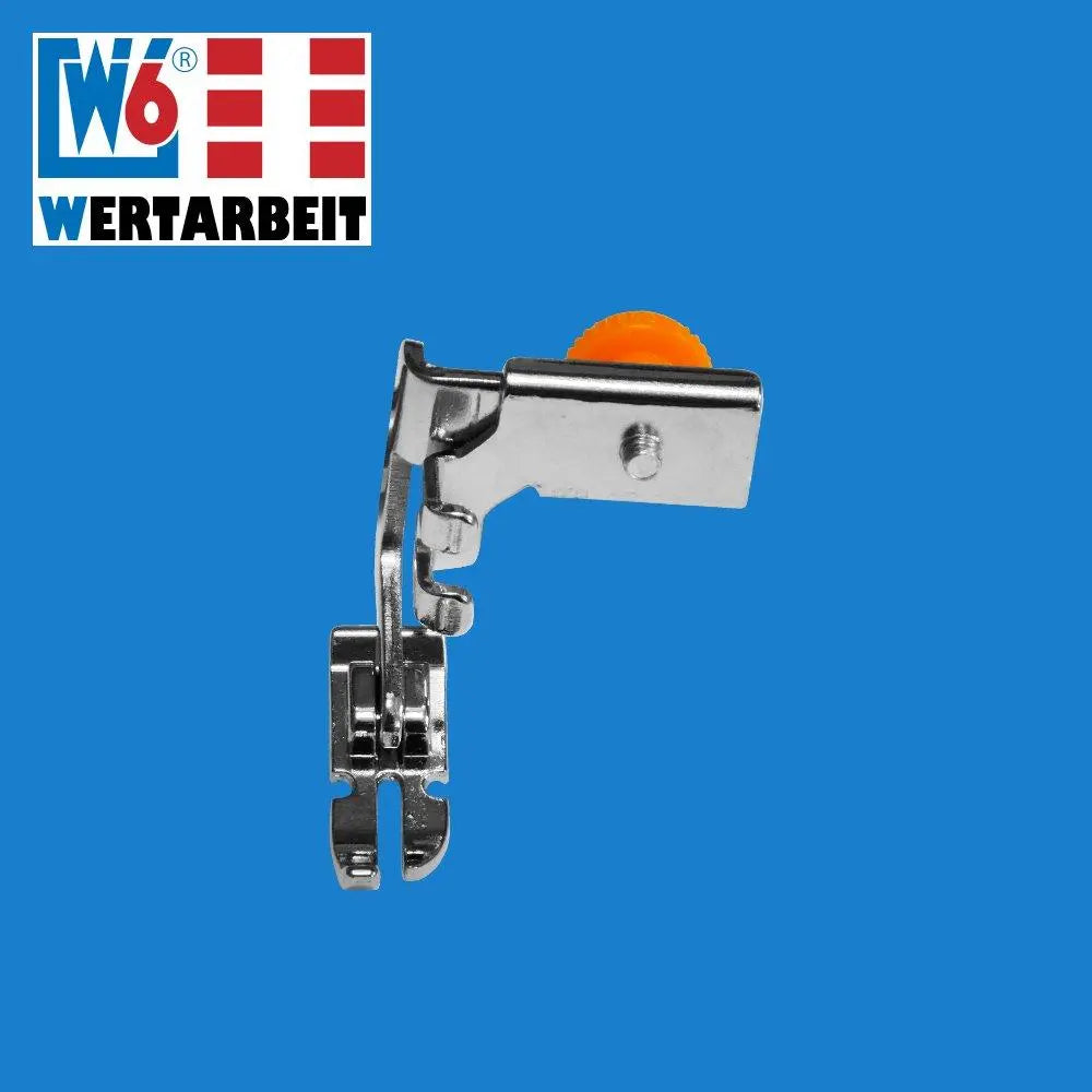 W6 Nähmaschinen Reißverschlussfuß / Paspelfuß