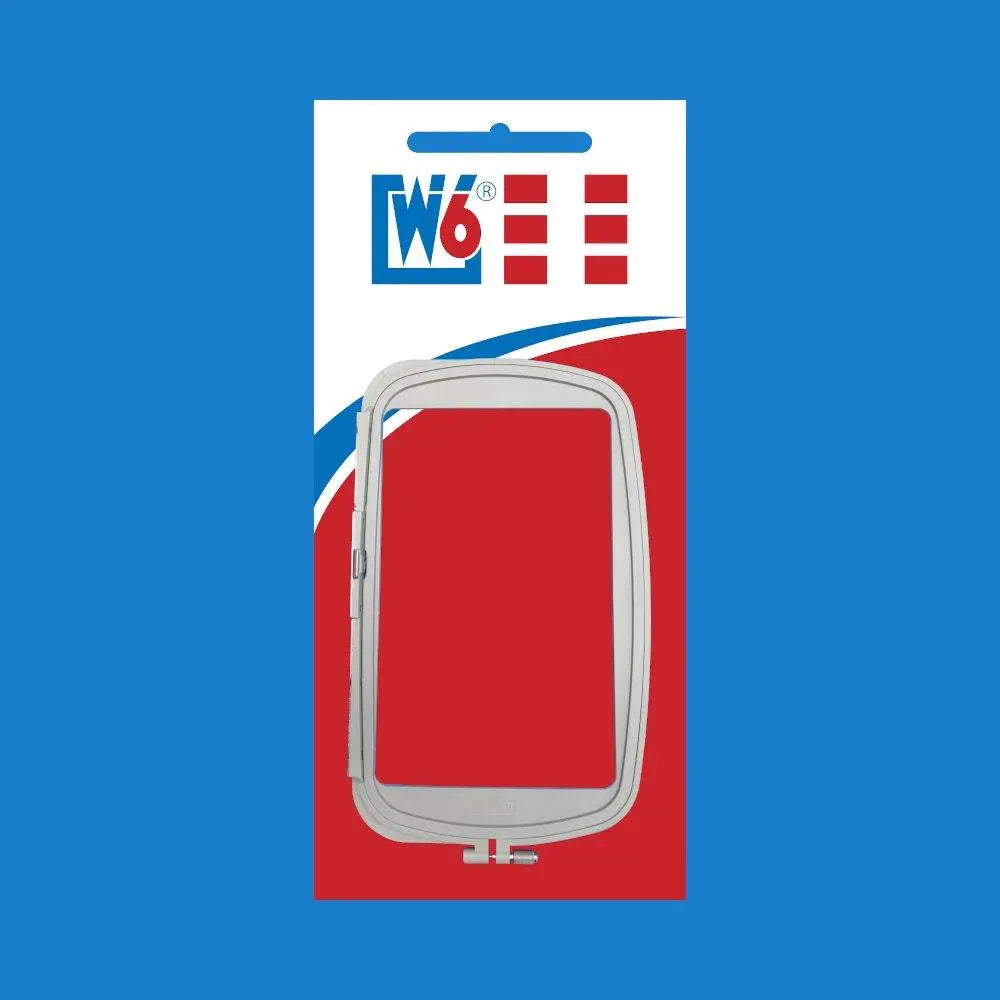 W6 Nähmaschinen Stickrahmen 15 x 25 cm