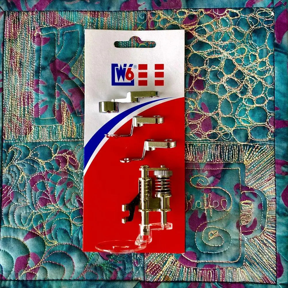 W6 Nähmaschinen Freihandquiltfuß Set