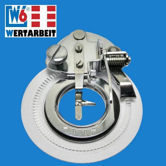 W6 Nähmaschinen Kreis- und Blumen- Kreativ-Nähfuß (Spezialfuß)