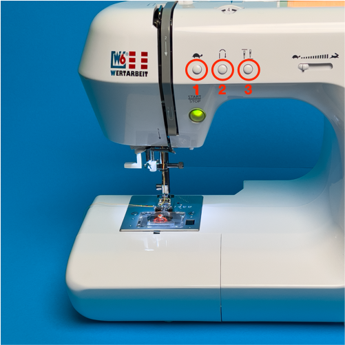 W6 Nähmaschine N 2800 Exklusive