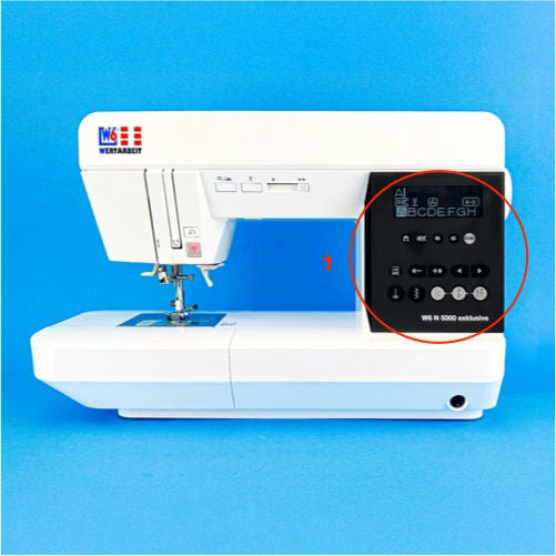 W6 Nähmaschine N 5000 Exklusive