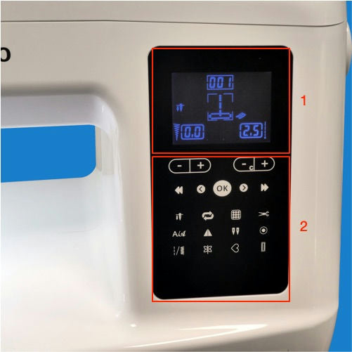 W6 Nähmaschine N 9500 Pro