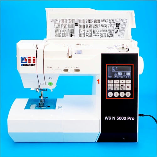 W6 Nähmaschine N 5000 Pro