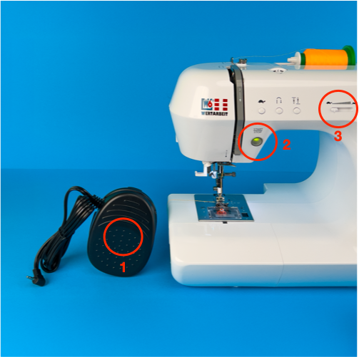 W6 Nähmaschine N 2800 Exklusive