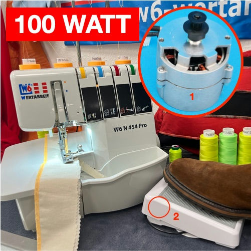 W6 Overlock N 454D Pro