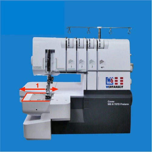 W6 Coverlock N 707D Freiarm