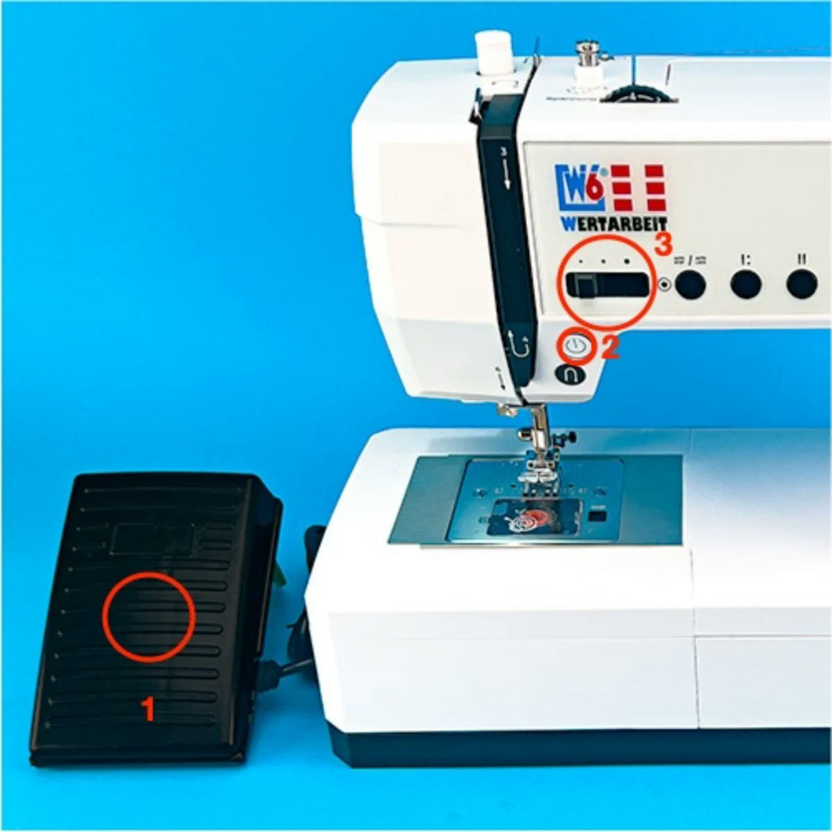 W6 Nähmaschine N 2800 Pro