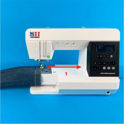 W6 Nähmaschine N 5000 Exklusive
