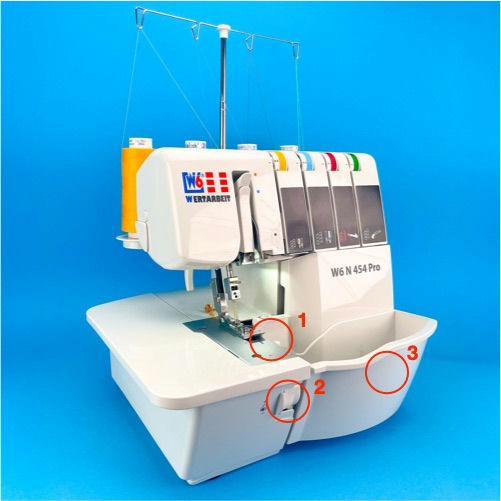 W6 Overlock N 454D Pro