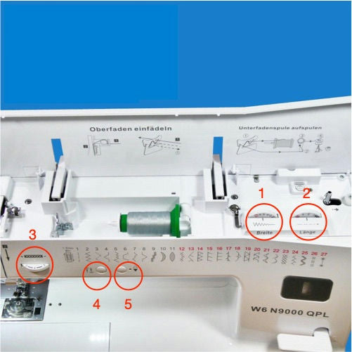 W6 Nähmaschine N 9000 QPL