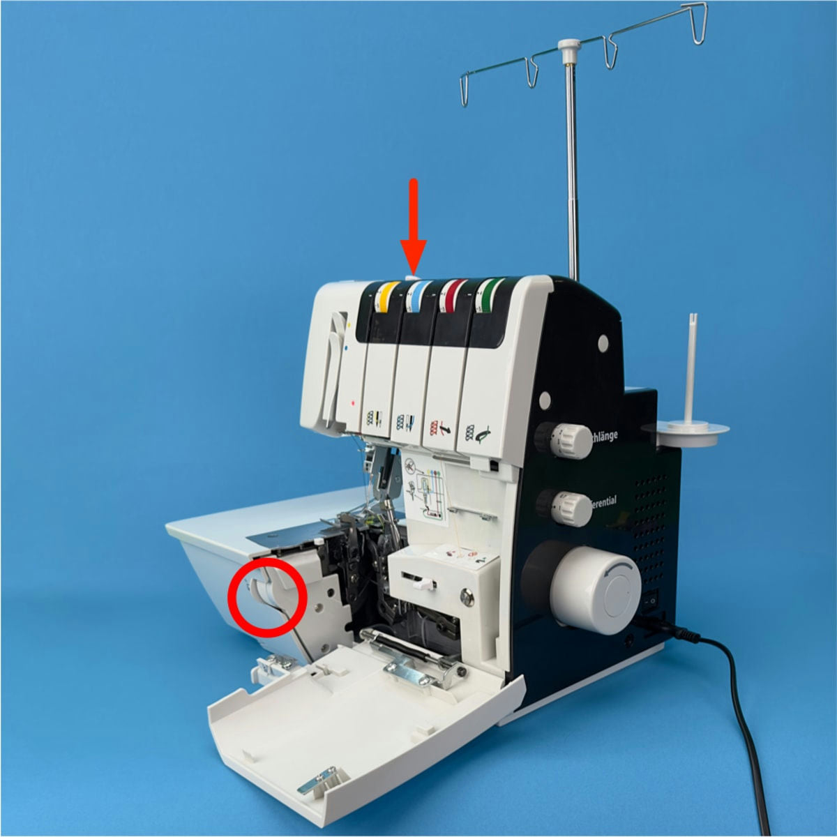 W6 Overlock N 868D Air Electric Wind