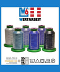 W6 Farbset Blau Näh- und Stickgarn (6 x 1.000 m)_2