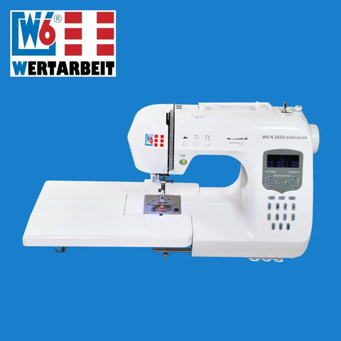 W6 Nähmaschinen Anschiebetisch für W6 N 2800 Exklusive_3