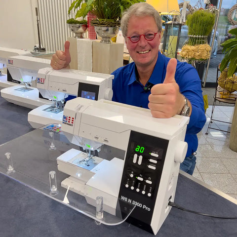 W6 Nähmaschinen Anschiebetisch für W6 N 3300 Pro, W6 N 5000 Pro_1