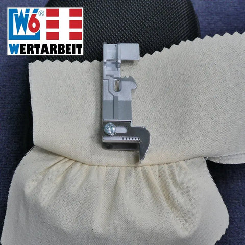 W6 Overlock Kräuselfuß - W6 N 656D Freiarm 4