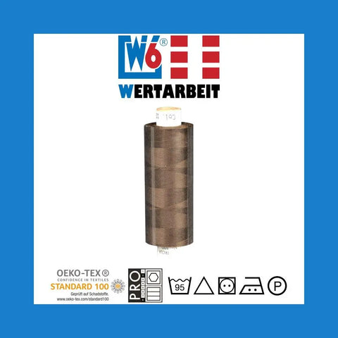W6 Qualitätsnähgarn (500 m) 121