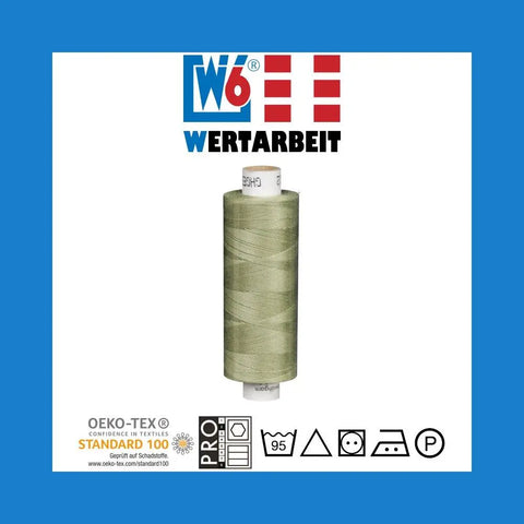 W6 Qualitätsnähgarn (500 m) 122