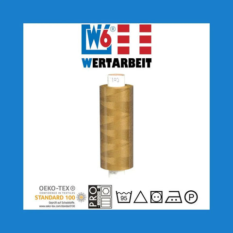 W6 Qualitätsnähgarn (500 m) 127