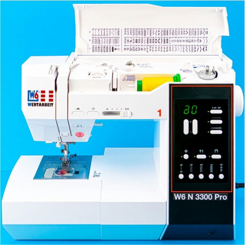 W6 Nähmaschine N 3300 Pro
