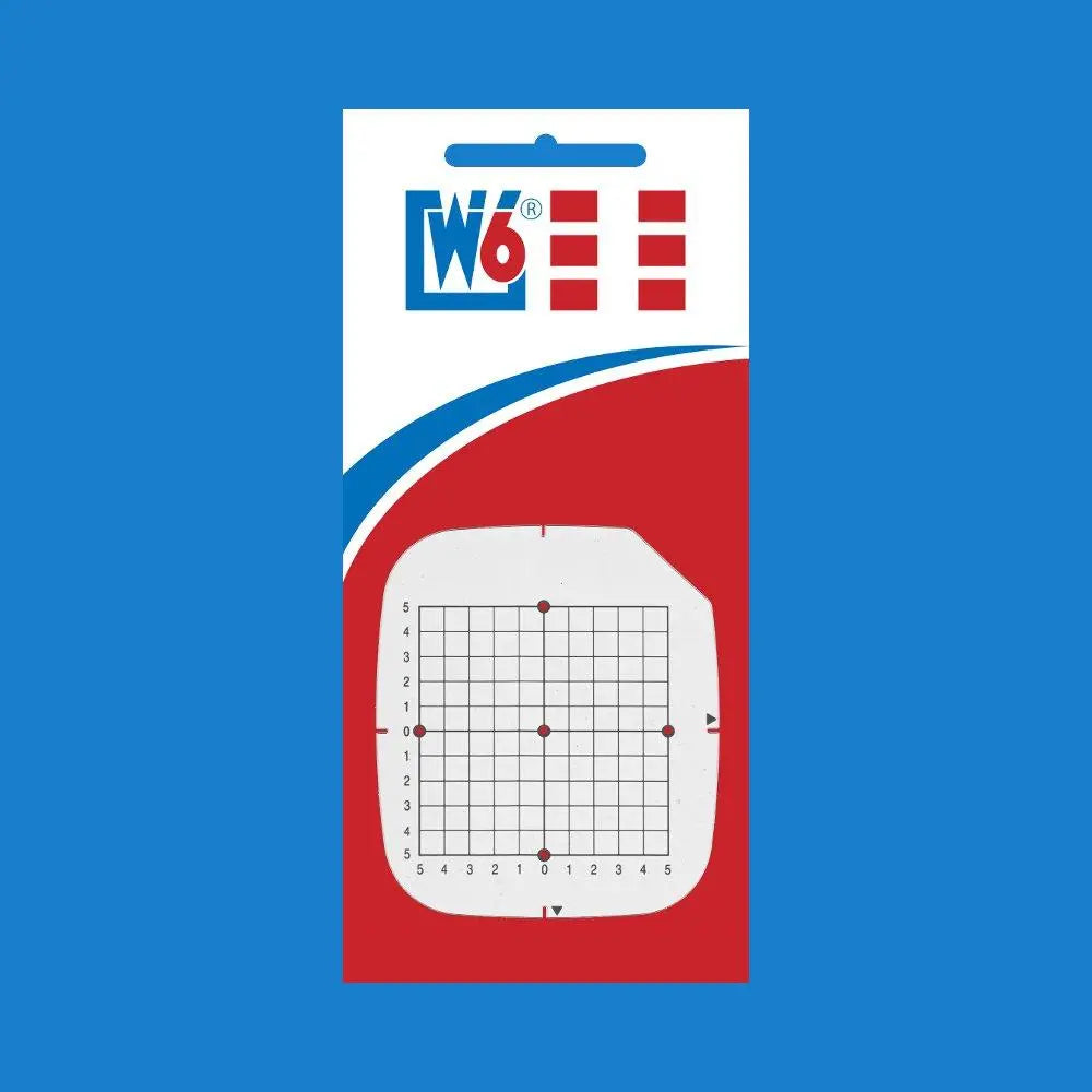 W6 Nähmaschinen Stickrahmen Template 10 x 10 cm