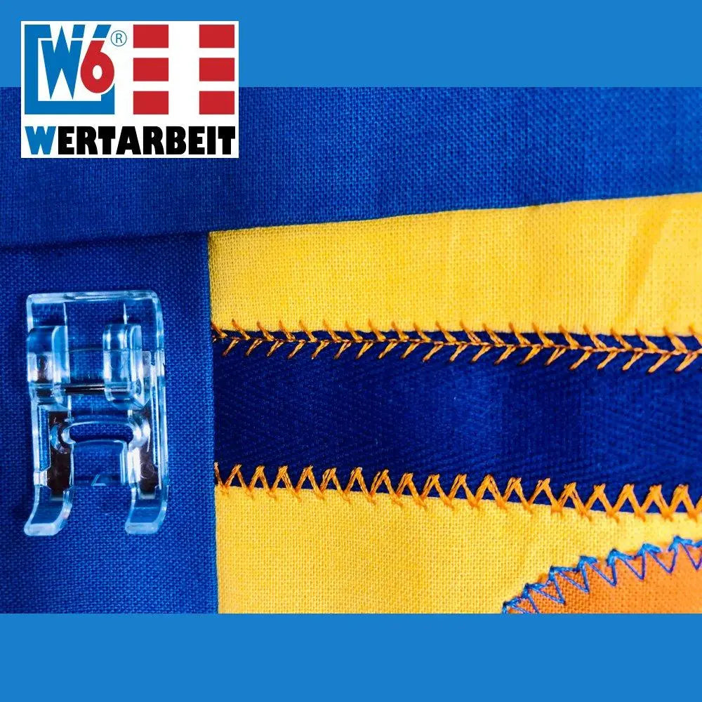W6 Nähmaschinen Satin-Stich-Fuß