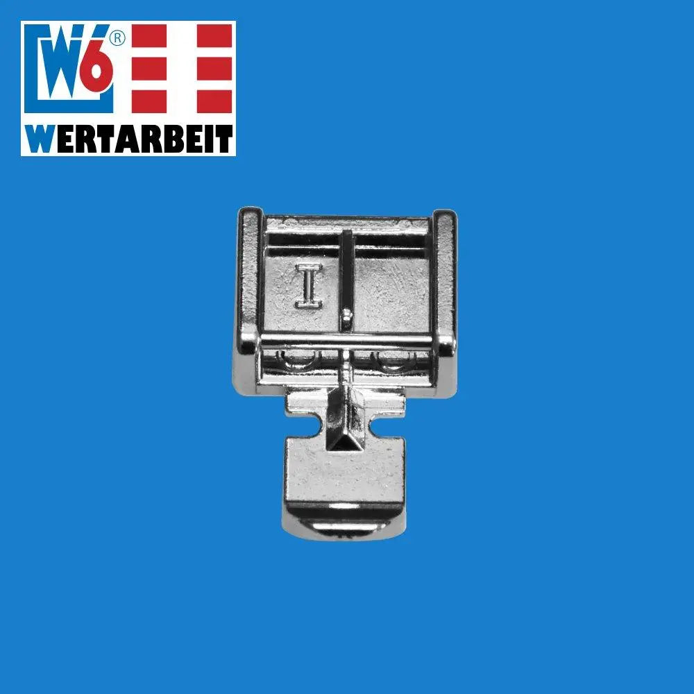 W6 Nähmaschinen Snap-On Reißverschlussfuß